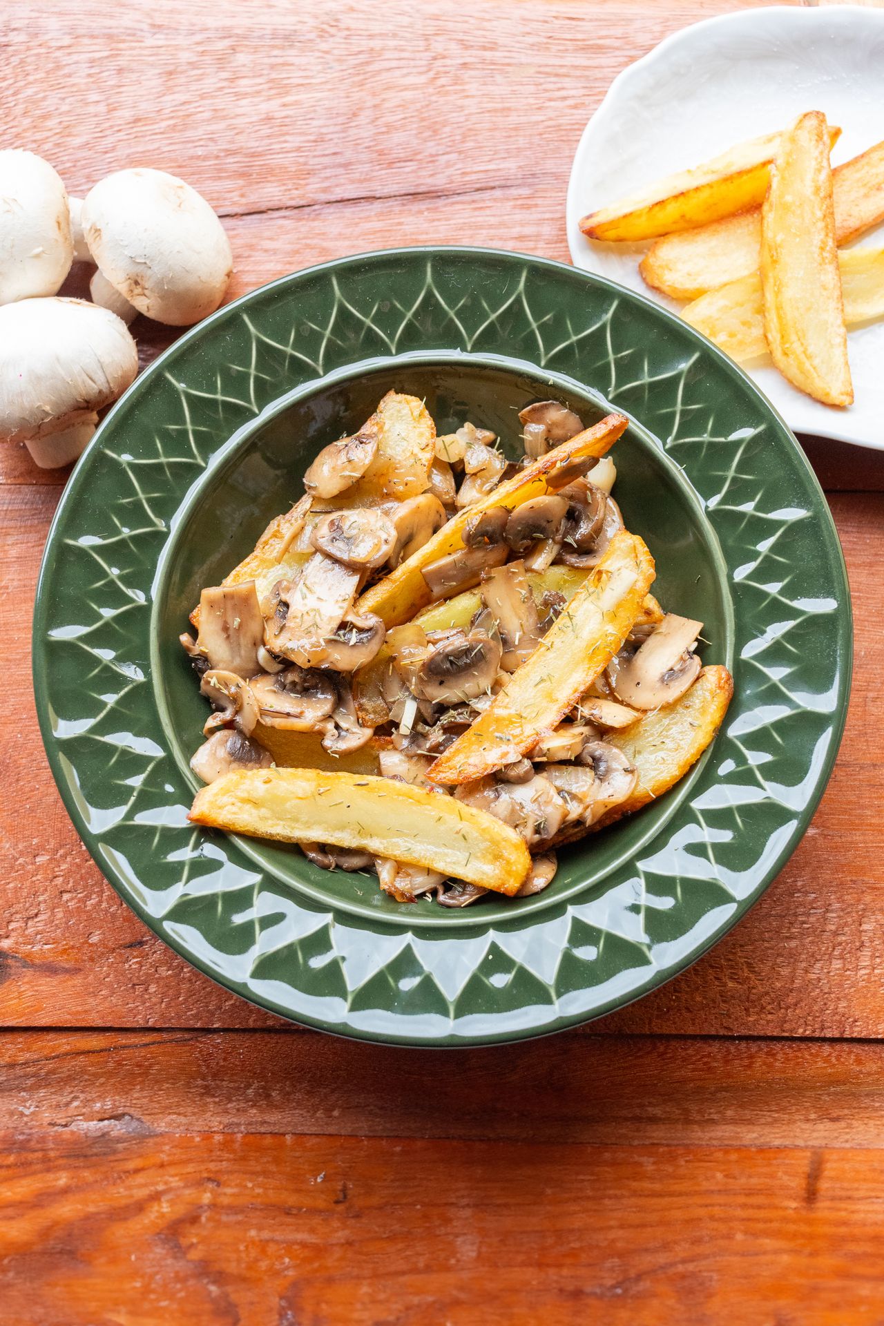 Картошка с грибами